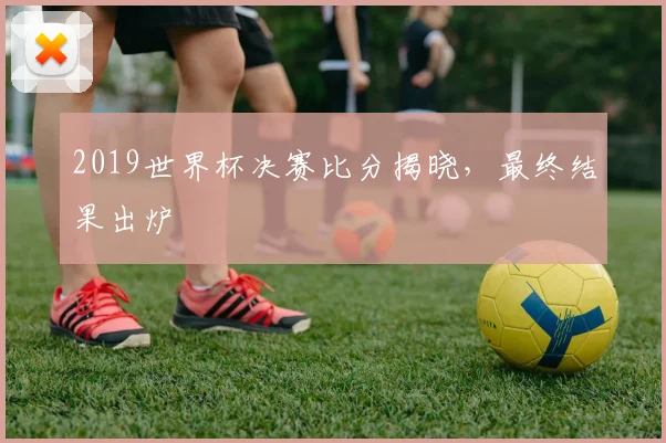 2019世界杯决赛比分揭晓,最终结果出炉